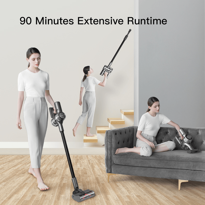 Беспроводной пылесос Dreame Cordless Vacuum Cleaner V12 Grey