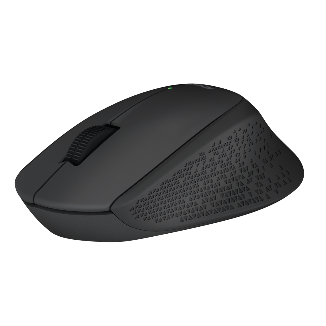 Мышь беспроводная Logitech M280 Black (черная, оптическая, 1000dpi, 2.4 GHz