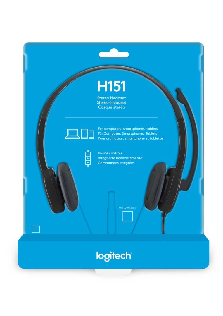 Гарнитура Logitech H151 (черная