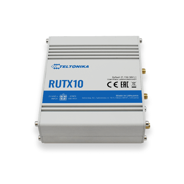 Маршрутизатор RUTX10 Ethernet Routerарт. RUTX10000000