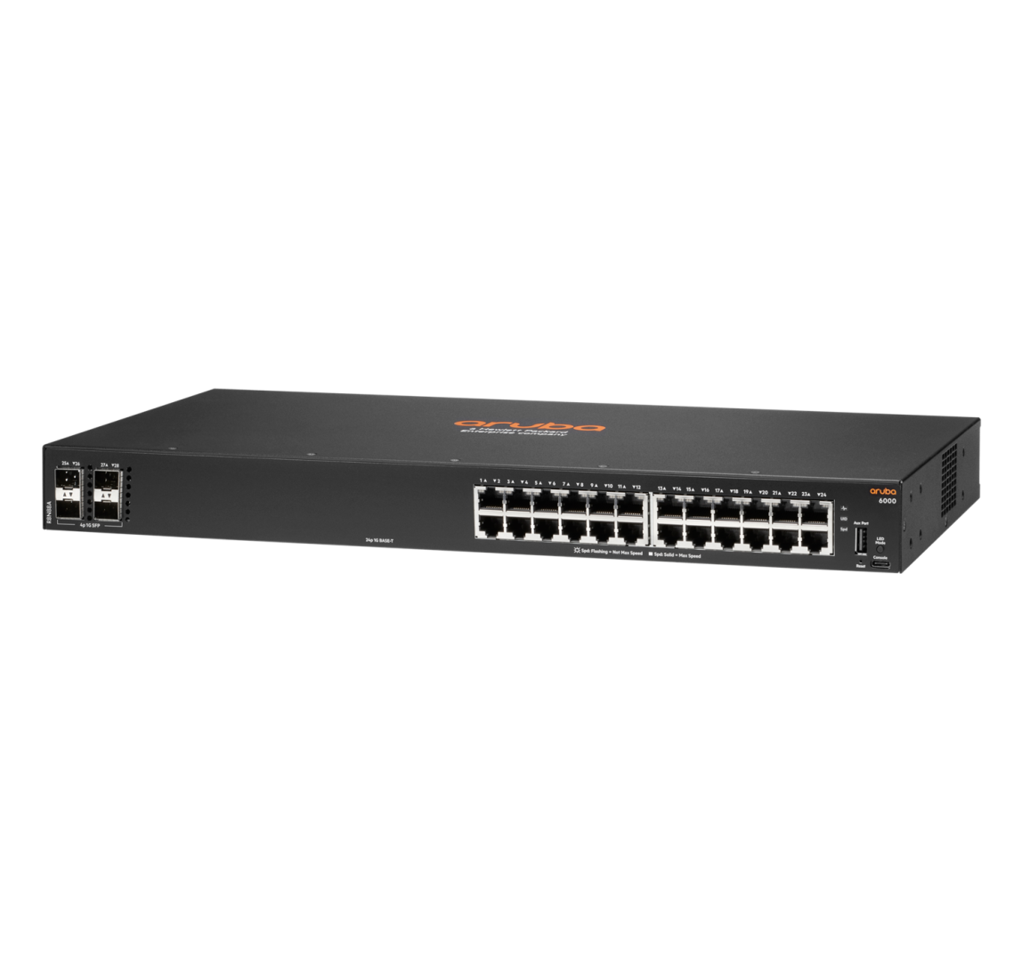 Aruba 6000 24G 4SFP Swch