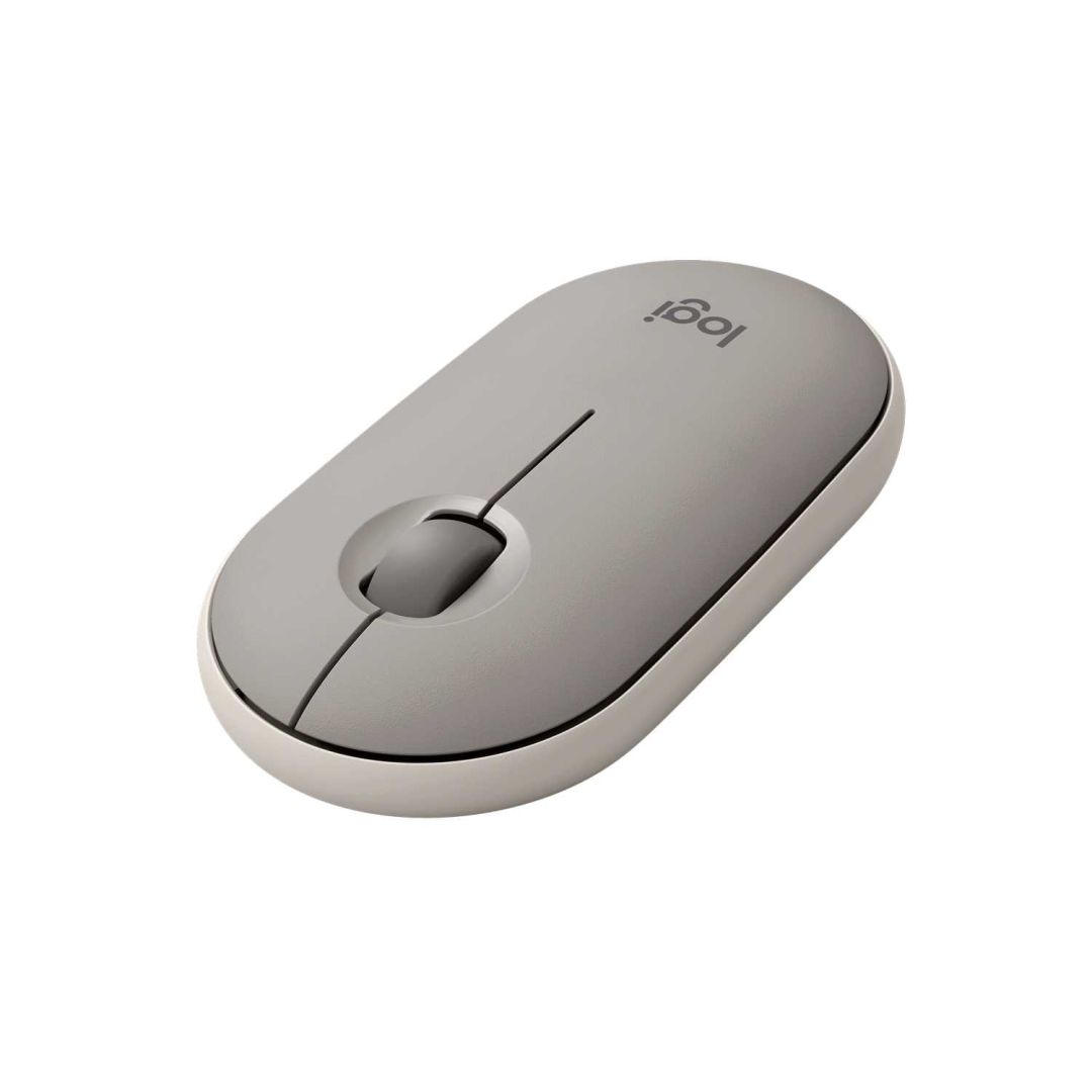 Мышь беспроводная Logitech Pebble M350 Sand (M/N: MR0075 / C-U0010)