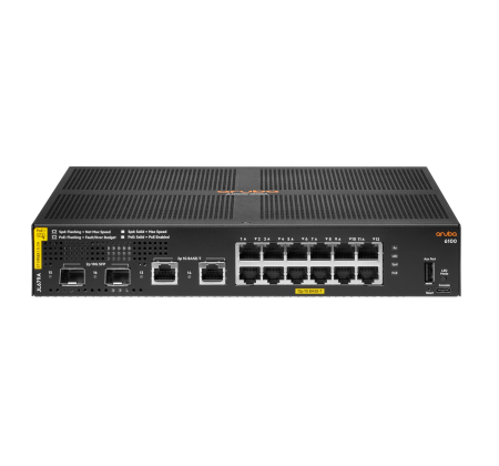 Aruba 6100 12G CL4 2SFP+ 139W Swch
