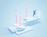 Звуковая электрическая зубная щетка DR.BEI Sonic Electric Toothbrush S7 розовая Звуковая электрическая зубная щетка DR.BEI Sonic Electric Toothbrush S7 розовая