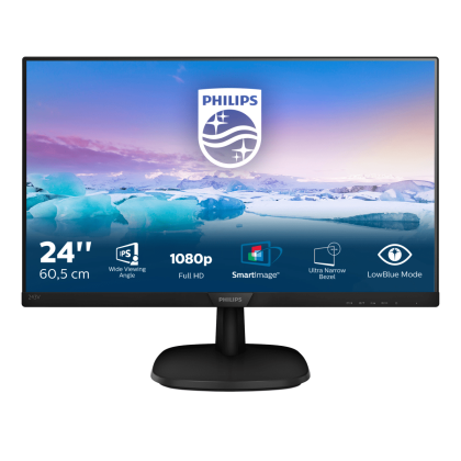 Монитор LCD 23.8'' [16:9] 1920х1080(FHD) IPS, nonGLARE, 75 Hz, 250 cd