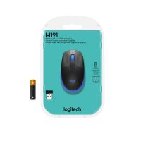 Мышь беспроводная полноразмерная Logitech M190 Blue (M/N: MR0087 / CU0019) Мышь беспроводная полноразмерная Logitech M190 Blue (M/N: MR0087 / CU0019)
