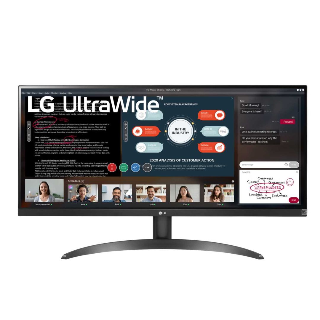 Монитор LCD 29'' 16:9 2560х1080(FHD) IPS, nonGLARE, 75 Гц, 300cd