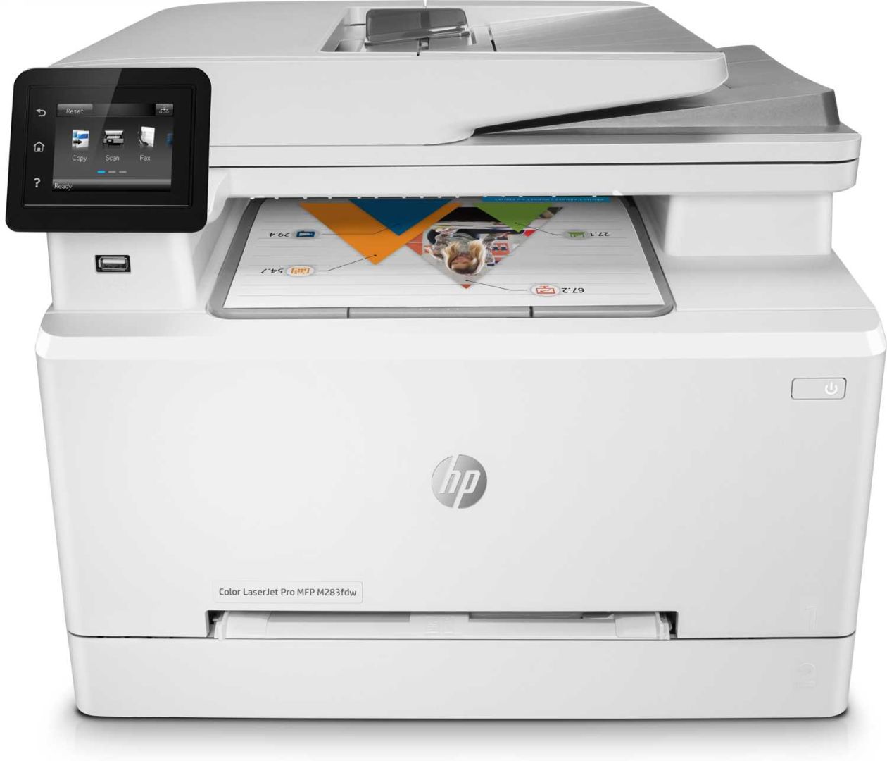 МФУ HP Color LaserJet Pro MFP M283fdw Prntr (A4) Printer