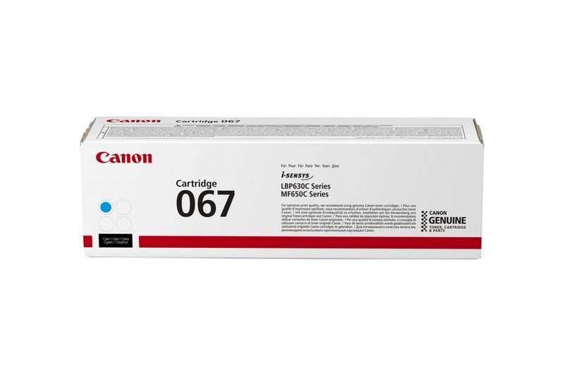 Картридж-тонер CRG 067С Toner Cartridge Cyan for MF651Cw