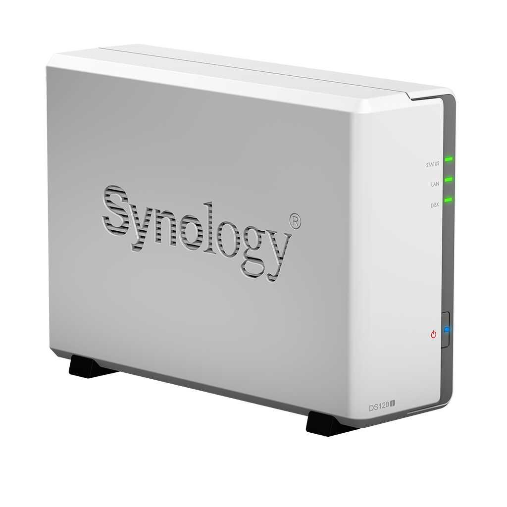 Сетевое оборудование Synology Сетевой NAS сервер DS120j 1xHDD для дома