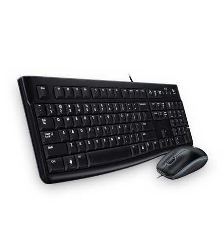 Комплект Logitech MK120 Desktop (клавиатура+мышь) (M/N: YU0036 / M-U0026)