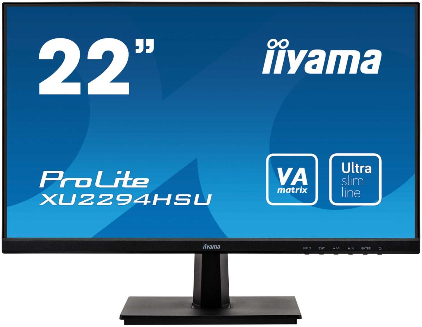 Монитор LCD 21.5'' [16:9] 1920х1080(FHD) VA, nonGLARE, 250cd