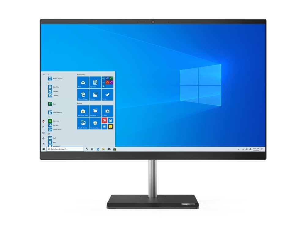 Моноблок Lenovo V50a-24IMB_Intel CML B460_AIO_T_BK_UMA 23.8_NT_TOP_BEZEL