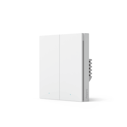 Умный выключатель Aqara Smart wall switch H1 ( with neutral, double rocker) WS-EUK04