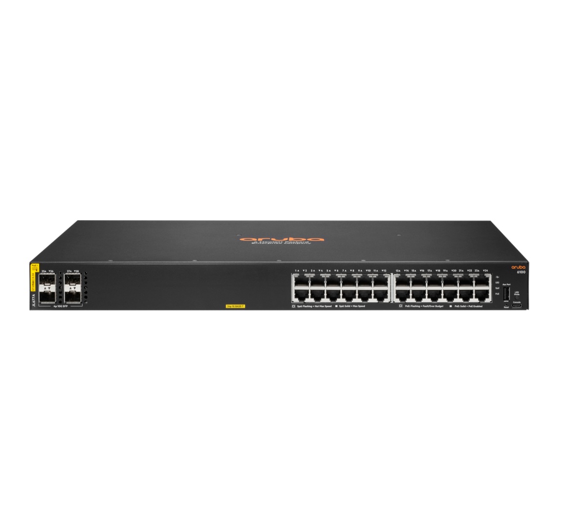 Aruba 6100 24G CL4 4SFP+ Switch