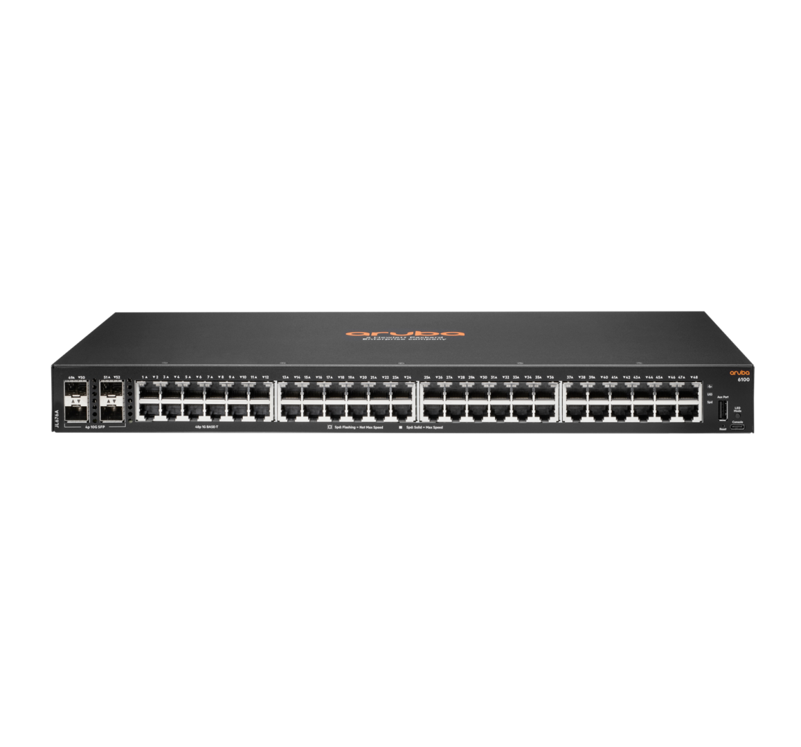 Aruba 6100 48G 4SFP+ Switch