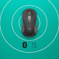 Мышь беспроводная Logitech Signature M650 L Wireless Mouse - GRAPHITE - BT - N Мышь беспроводная Logitech Signature M650 L Wireless Mouse - GRAPHITE - BT - N