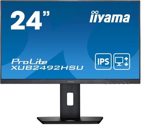 Монитор LCD 24" ETE IPS-panel, 1920x1080, 15cm Height Adj. Stand, Pivot, 250cd