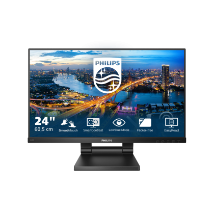 Монитор LCD 23.8'' [16:9] 1920х1080(FHD) IPS, nonGLARE, TOUCH, 75 Hz, 250 cd