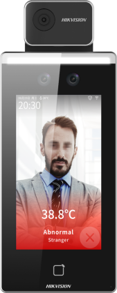 IP терминал распознавания лиц с измерением температуры Hikvision серии DS-K1
