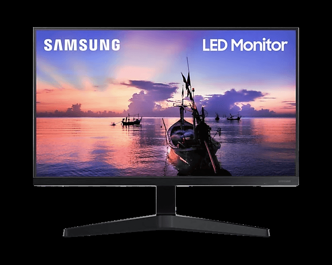 Монитор жидкокристаллический Samsung LF24T352FHIXCI 24"16:9 1920x1080 75Hz IPS