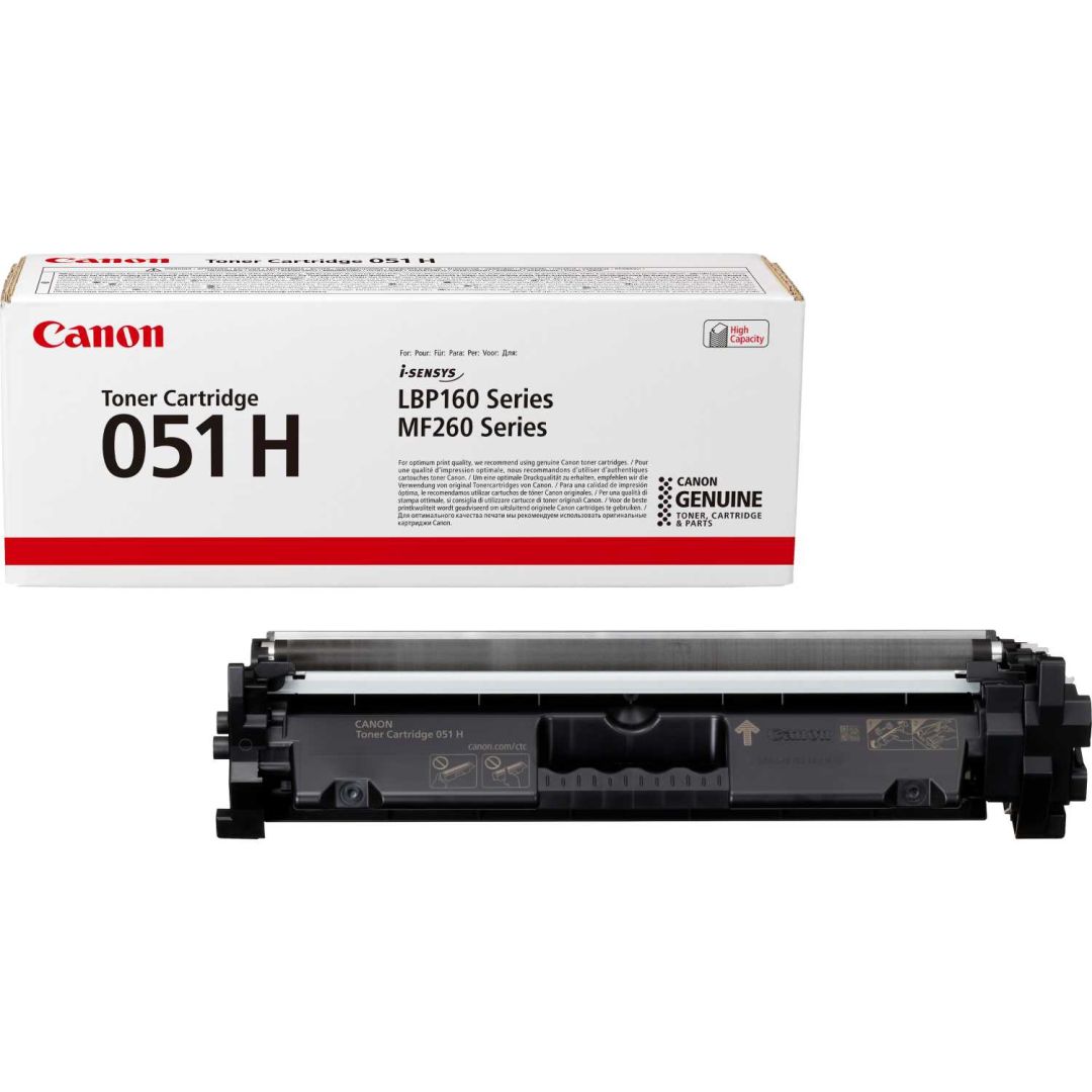 Тонер-картридж Canon CRG 051 H для MF 264dw, MF 267dw, MF 269dw, LBP 162dw (4100стр.)