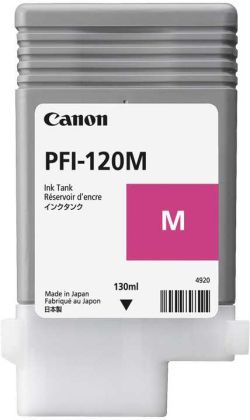 Картридж Canon PFI-120M (magenta), 130 мл для TM-200/205/300/305