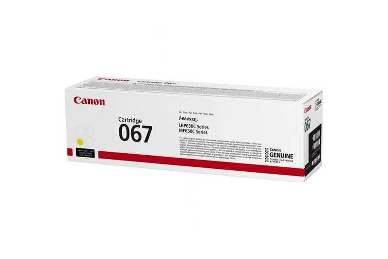 Картридж-тонер CRG 067Y Toner Cartridge Yellow for MF651Cw