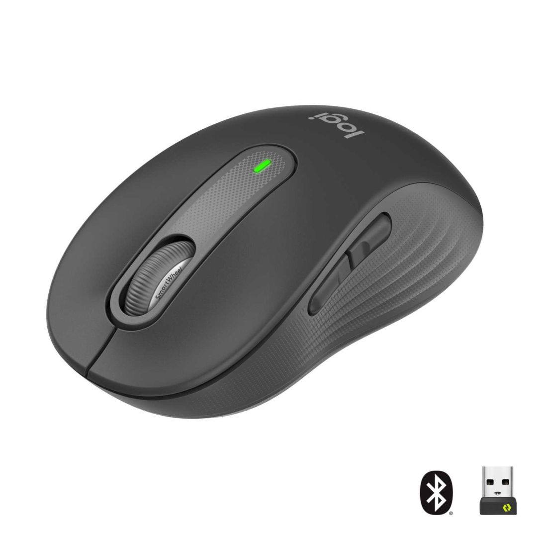 Мышь беспроводная Logitech Signature M650 Wireless Mouse - GRAPHITE - BT - N