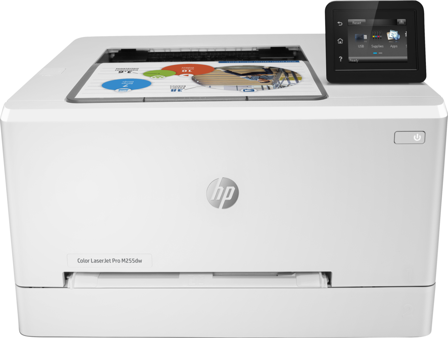 Принтер лазерный цветной HP 7KW64A Color LaserJet Pro M255dw Printer