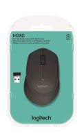 Мышь беспроводная Logitech M280 Black (черная, оптическая, 1000dpi, 2.4 GHz Мышь беспроводная Logitech M280 Black (черная, оптическая, 1000dpi, 2.4 GHz