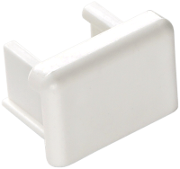 Заглушка торцевая для кабельного канала 20х12,5 Заглушка торцевая для кабельного канала 20х12,5