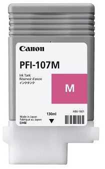 Картридж для плоттера Canon PFI-107 M для iPF680/685/780/785 130ml пурпурный