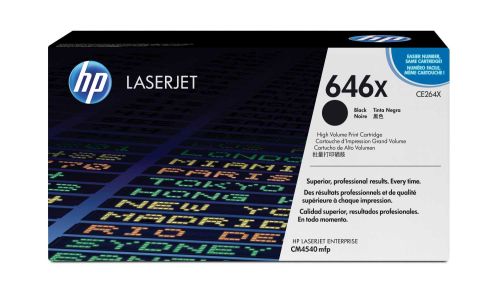 HP CE264X Black Print Cartridge for Color LaserJet HP CE264X Black Print Cartridge for Color LaserJet