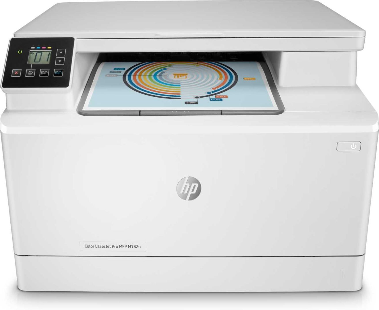 МФУ HP 7KW54A Color LaserJet Pro MFP M182n Printer (A4) Printer