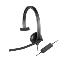 Гарнитура Logitech H570e Mono (USB, элементы управления на кабеле, кабель 2.1м) (M Гарнитура Logitech H570e Mono (USB, элементы управления на кабеле, кабель 2.1м) (M