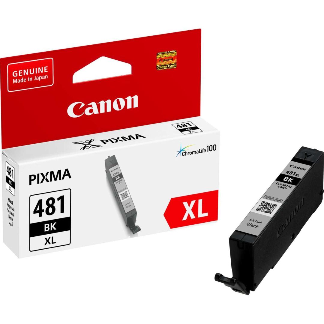 картридж Canon CLI-480 XL BK для PIXMA TR540, TR7540, TS6140, TS8140 (черный)