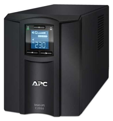 Smart-UPS SC, Line-Interactive, 2000VA / 1300W, Tower, IEC, LCD, USB