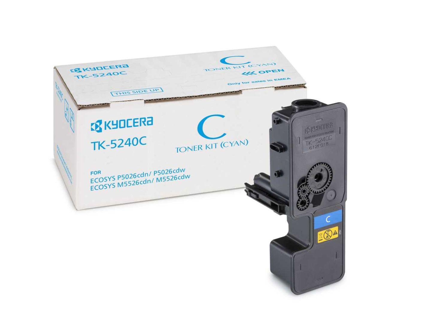 Тонер-картридж TK-5240C 3 000 стр. Cyan для P5026cdn/cdw, M5526cdn/cdw