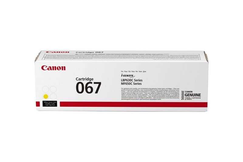 Картридж-тонер CRG 067Y Toner Cartridge Yellow for MF651Cw