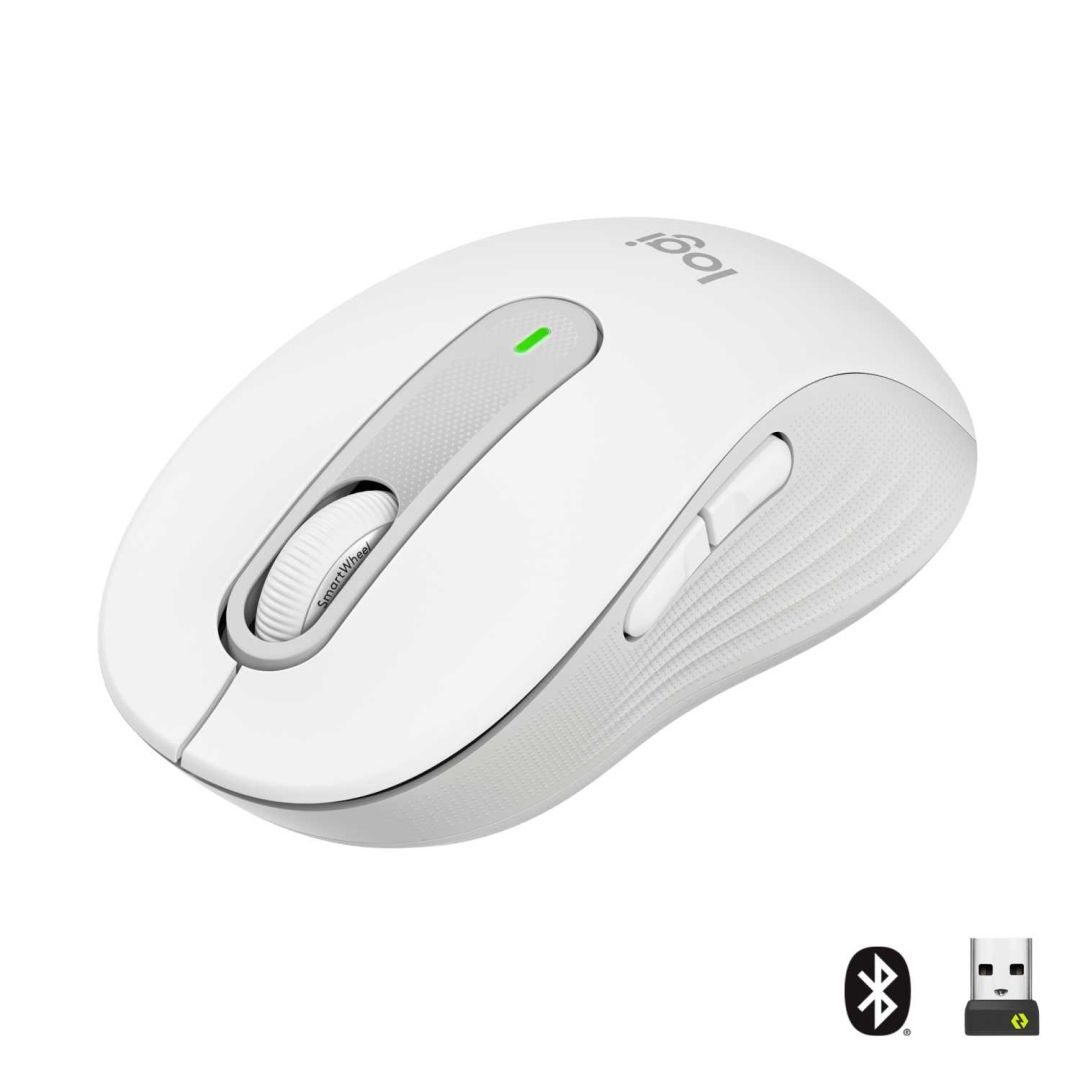 Мышь беспроводная Logitech Signature M650 Wireless Mouse - OFF-WHITE - BT - N