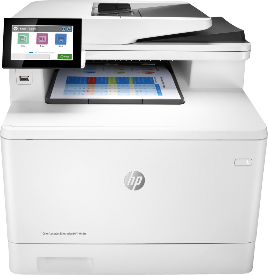 МФУ HP Color LaserJet Enterprise MFP M480f Printer