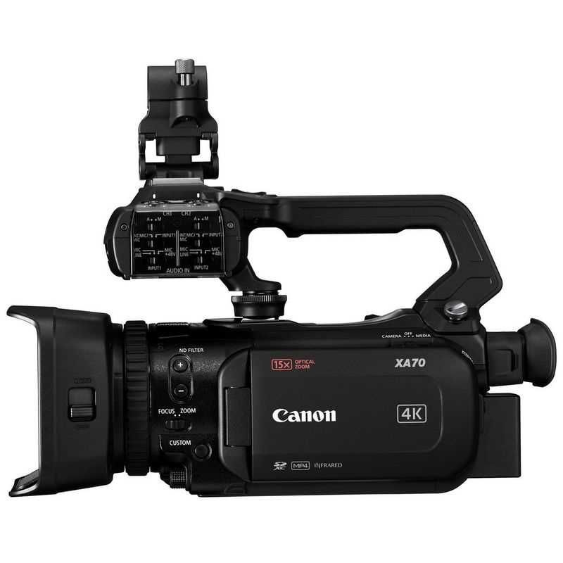 Видеокамера Canon 4K CAMCORDER XA70 EMEA