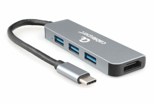 Комбо-адаптер интерфейсов USB-C 2-в-1 Комбо-адаптер интерфейсов USB-C 2-в-1