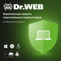 Dr.Web Security Space Комплексная защита. Продление лицензии Dr.Web Security Space Комплексная защита. Продление лицензии