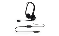 Гарнитура Logitech PC960 (USB, элементы управления на кабеле, кабель 2.4м) (M/N: A00091) Гарнитура Logitech PC960 (USB, элементы управления на кабеле, кабель 2.4м) (M/N: A00091)