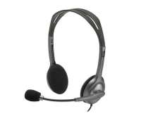 Гарнитура Logitech H110 (2 x 3.5мм, кабель 1.8м) (M/N: A-00021) Гарнитура Logitech H110 (2 x 3.5мм, кабель 1.8м) (M/N: A-00021)