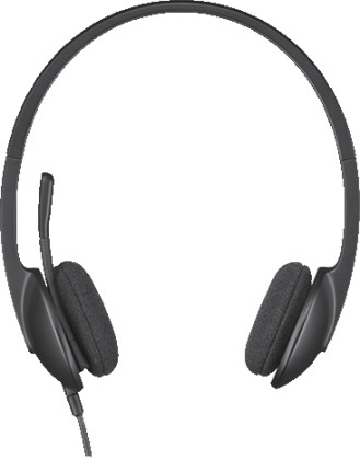 Гарнитура Logitech H340 (USB, кабель 1.8м) (M/N: A-00044)