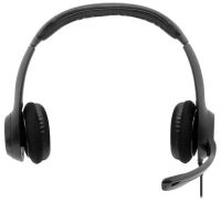 Гарнитура Logitech H390 (USB, элементы управления на кабеле, кабель 2.33м) (M/N: A00146) Гарнитура Logitech H390 (USB, элементы управления на кабеле, кабель 2.33м) (M/N: A00146)