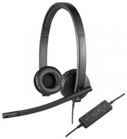 Гарнитура Logitech H570e Stereo (USB, элементы управления на кабеле, кабель 2.1м) (M Гарнитура Logitech H570e Stereo (USB, элементы управления на кабеле, кабель 2.1м) (M